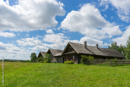 Authentic rural architecture of Belarus