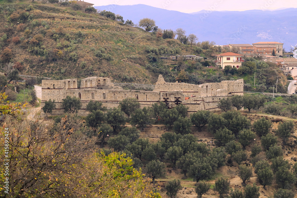 The ancient Grancia of Montauro (Calabria, Italy)