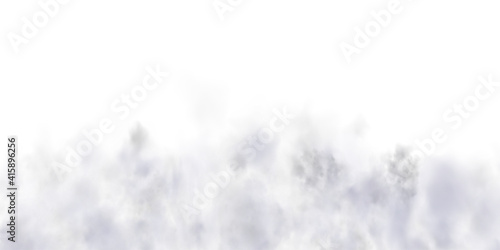 Fog or smoke isolated transparent special effect. White vector cloudiness, mist or smog background. PNG. . Vector illustration photo