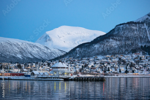 view of the harbour of Tromsø © The_Traveling_Frame