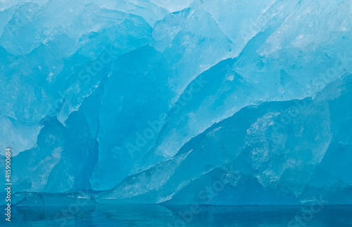 Photography Iceberg adrift in the ocean, Svalbard, Norway.