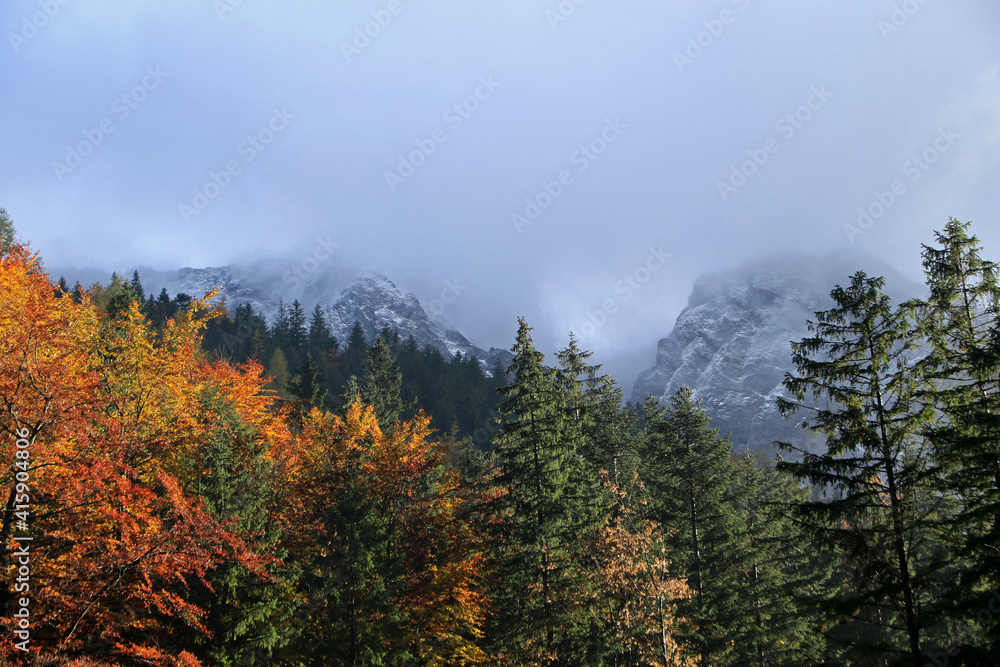 Dolina Strazyska in Tatra Mountains, Poland