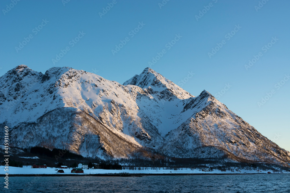 Near Svolvaer, Lofoten Islands, Norway.