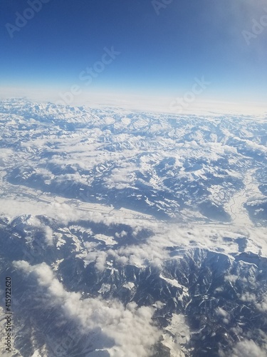 Swiss Alps Sky View