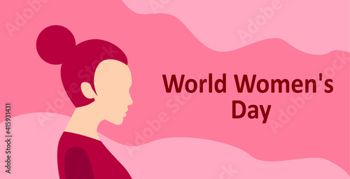 pink world women s day background design.