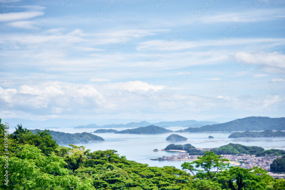 瀬戸内海の海 夏景色 Stock Photo Adobe Stock