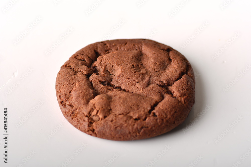Fototapeta premium chocolate cookies ,Chocolate chip cookies shot 