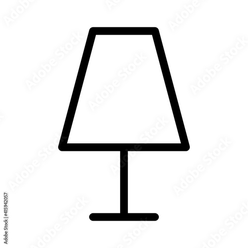 lamp icon high quality black style pixel perfect 