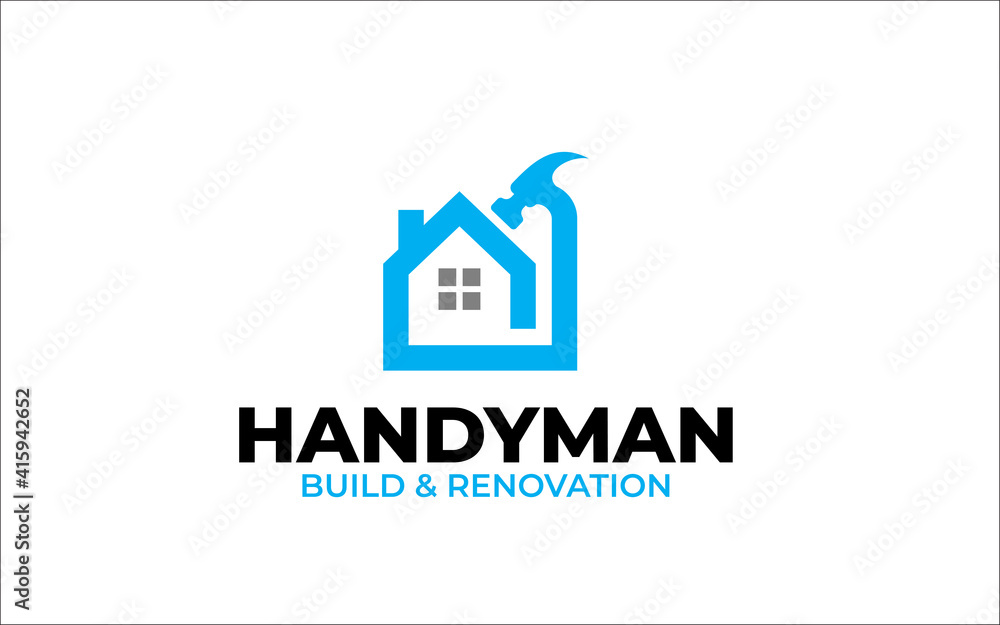 Illustration vector graphic of Construction, home repair, and Building Concept Logo Design template Illustration vector graphic of Construction, home repair, and Building Concept Logo Design template