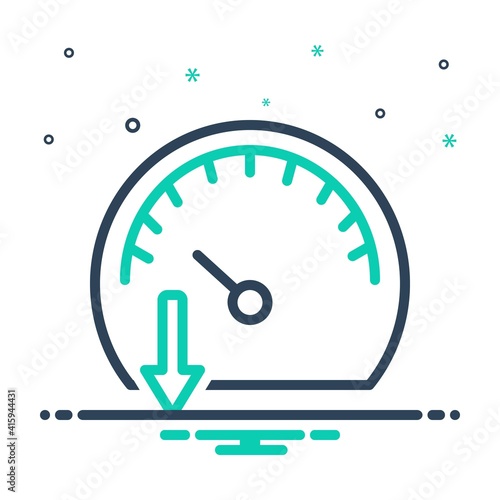 Mix icon for slow