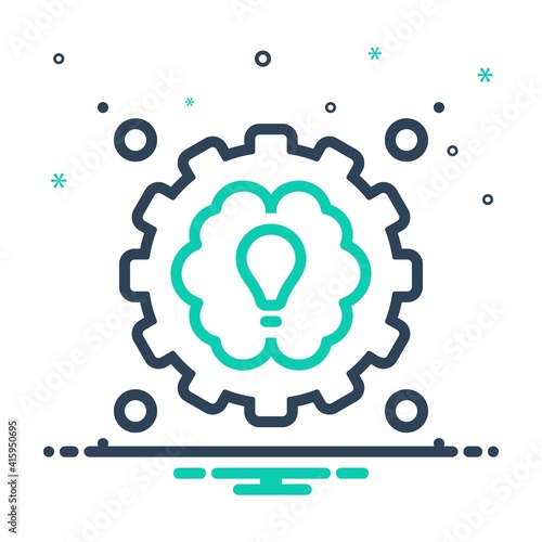 Mix icon for practical