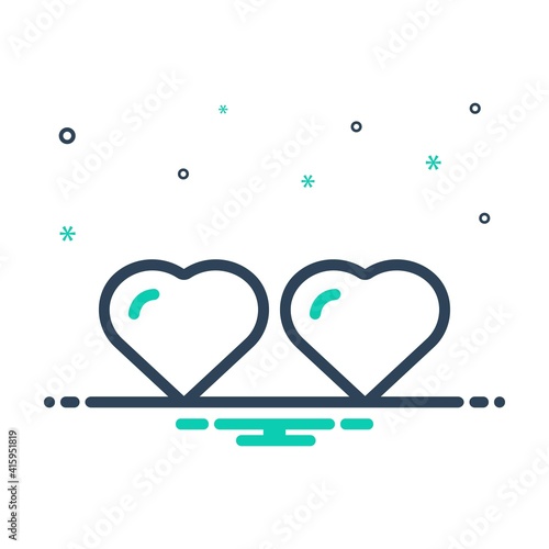 Mix icon for double