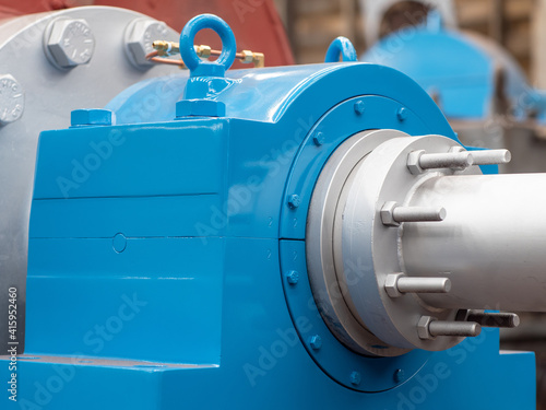 Foto Bearing housing and drive shaft