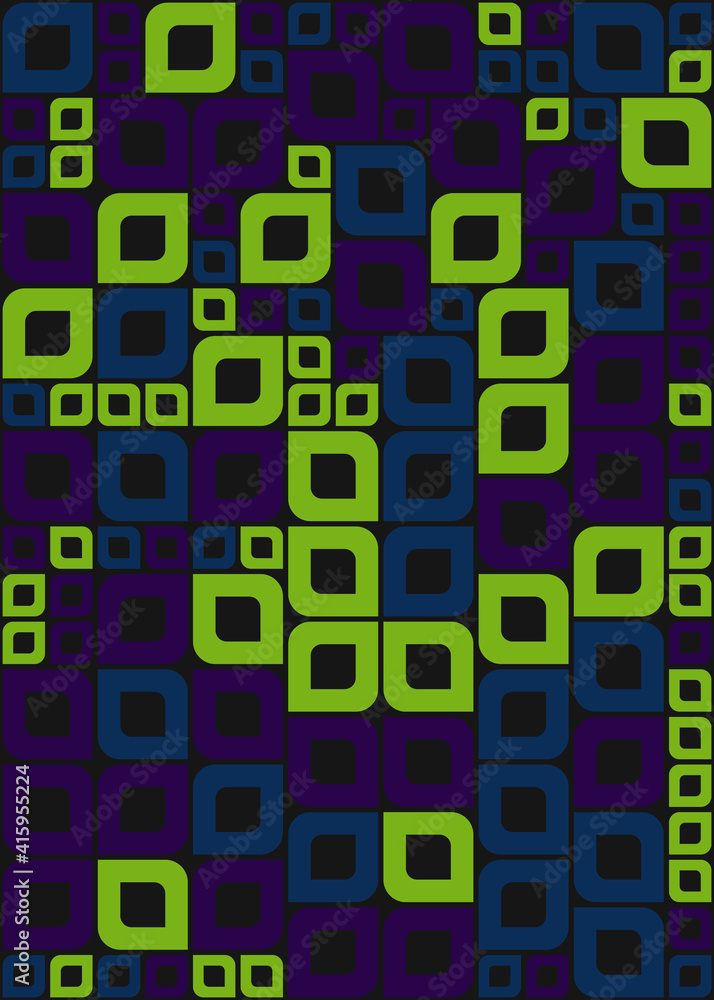 Abstract Geometric Pattern generative computational art illustration Abstract Geometric Pattern generative computational art illustration