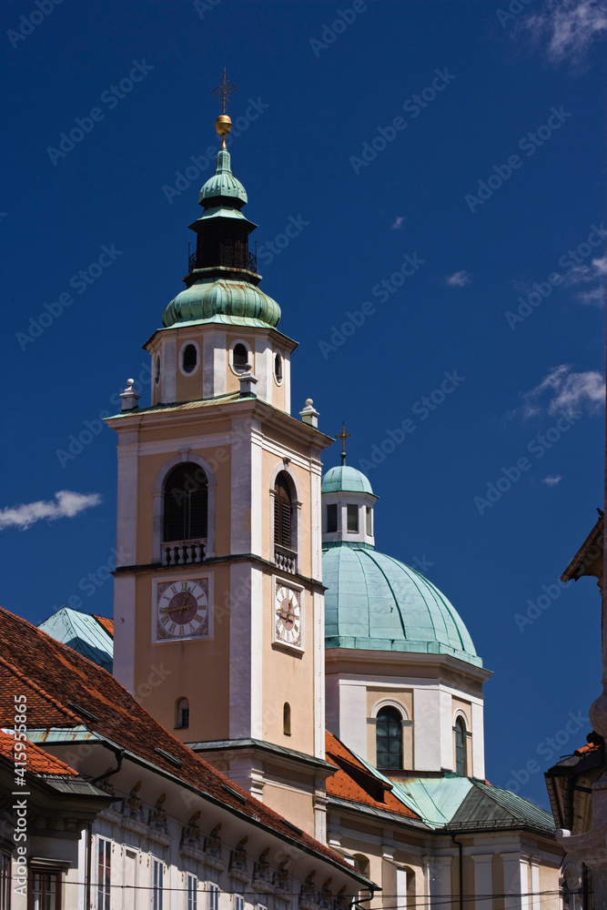 Church of St. Nicholas, Ljubliana, Slovenia