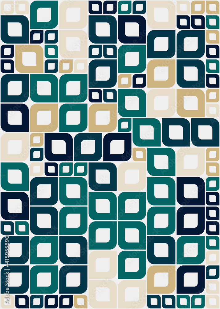 Abstract Geometric Pattern generative computational art illustration Abstract Geometric Pattern generative computational art illustration