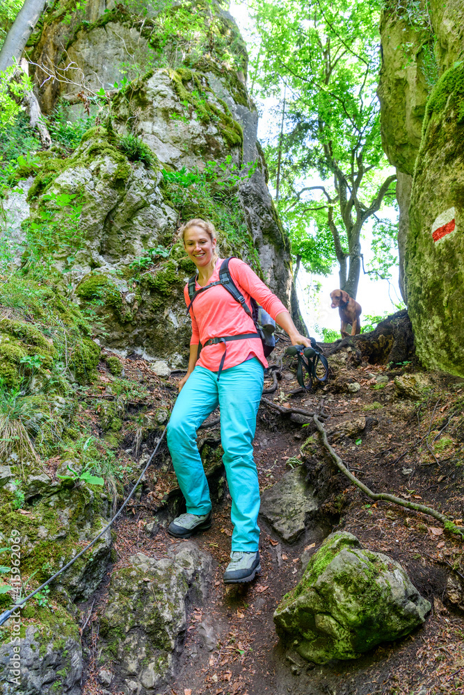Erlebniswanderung in den felsigen Wäldern im Naturpark Altmühltal Erlebniswanderung in den felsigen Wäldern im Naturpark Altmühltal