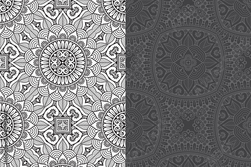 Mandala Ornament Pattern. Vintage decorative elements