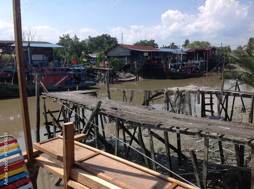 Wallpaper Mural Fishing Village, Sekinchan (2013) Torontodigital.ca