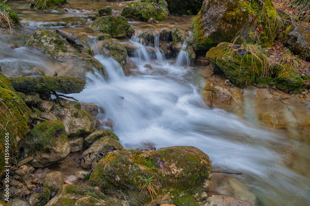 Rinnerberger Wasserfall und Klamm im Nationalpark Kalkalpen - Oberösterreich Rinnerberger Wasserfall und Klamm im Nationalpark Kalkalpen - Oberösterreich