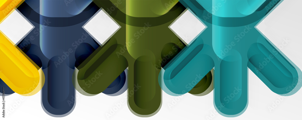Abstract glossy crosses background for business or technology presentations, internet posters or web brochure covers Abstract glossy crosses background for business or technology presentations, internet posters or web brochure covers