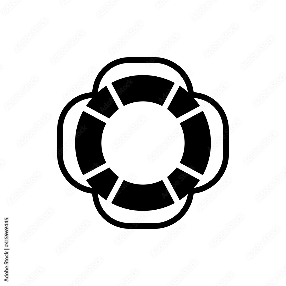Naklejka premium lifebuoy icon vector illustration design