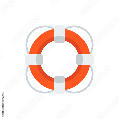 lifebuoy icon vector illustration design