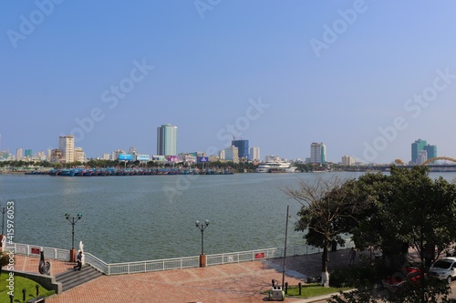 Han river in Da Nang, Vietnam