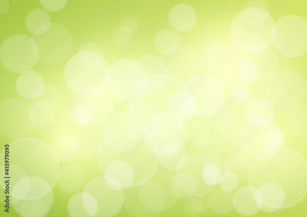 Spring time, green background. Vector illustration of a glowing sky. Poster and pattern with copy space Spring time, green background. Vector illustration of a glowing sky. Poster and pattern with copy space