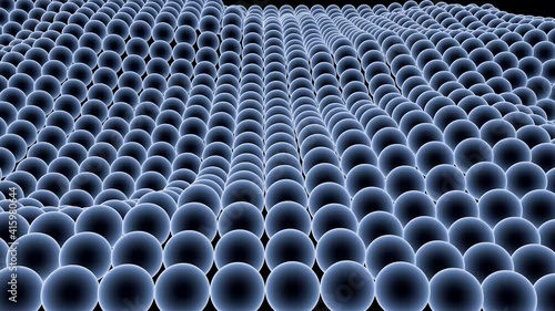Abstract digital particle wave,technology and futuristic concept,Animation digital  technology background concept.