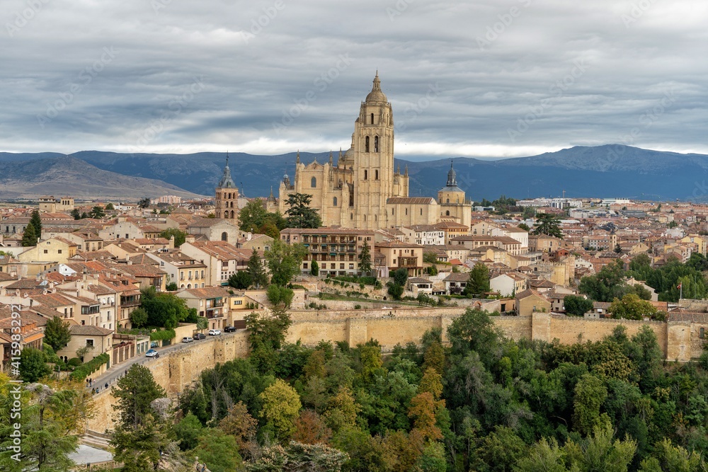 Vistas de la ciudad de Segovia
