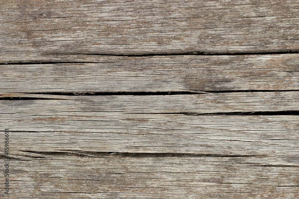 Fototapeta premium Wooden texture backgrond close up brown gray color