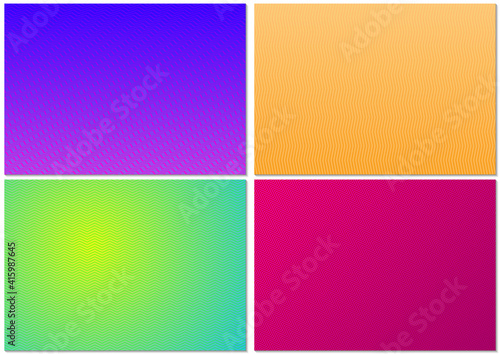Set of Backgrounds with Str...