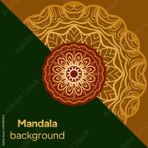 mandala image for relaxing. vector illustration