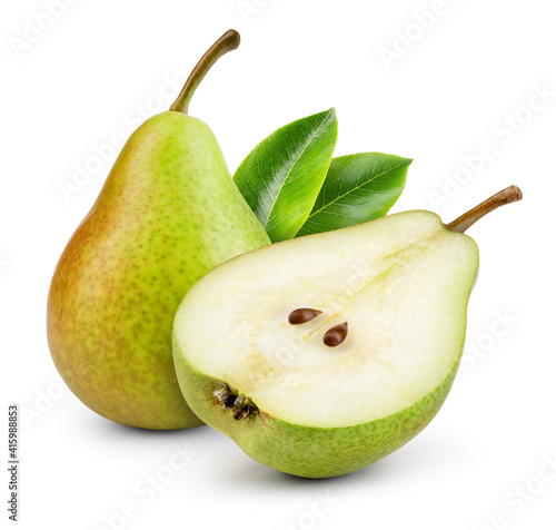 Obraz na plátně Pears isolated