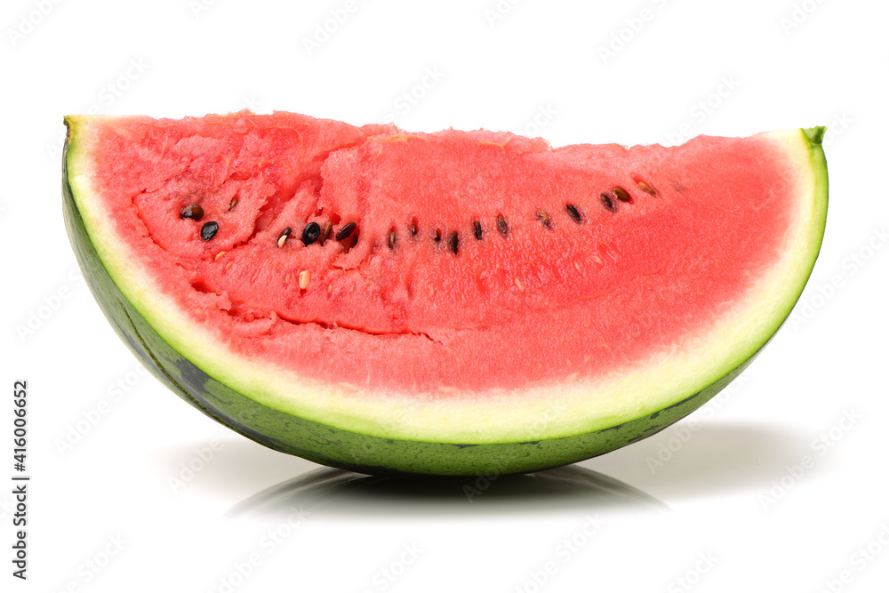 watermelon on a white background 