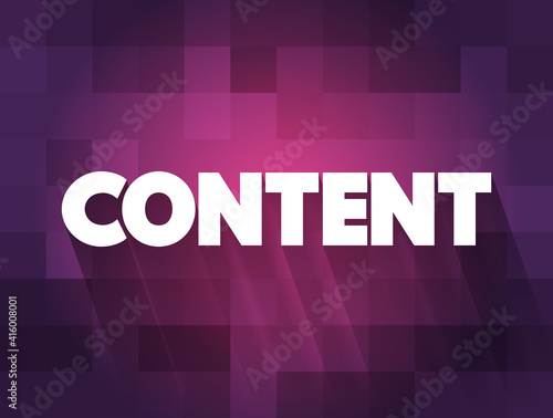 Content text quote, concept background