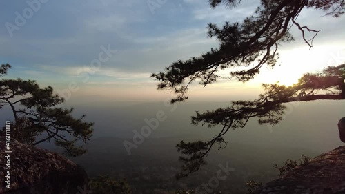 Lomsak Cliff at Phu Kradueng national park in Thailand
 photo