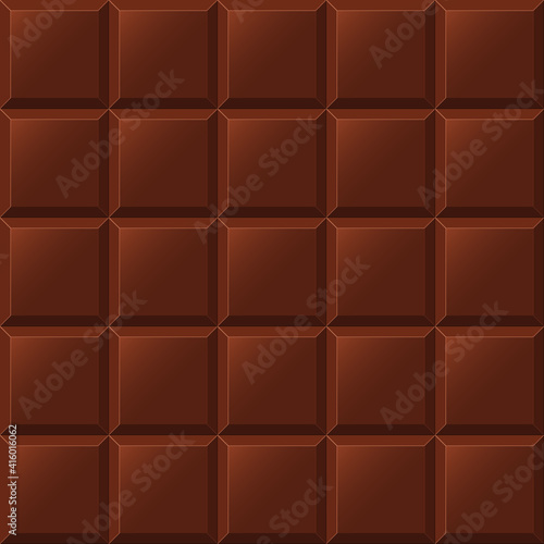 Chocolate bar seamless pattern.