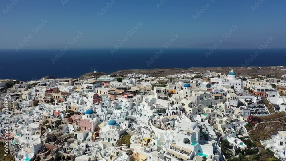 Greece. Santorini Island in the Aegean Sea. Greece. Santorini Island in the Aegean Sea.