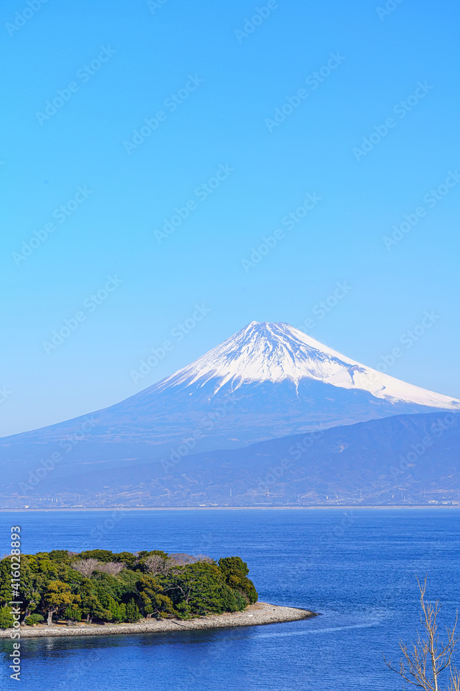 【静岡県】大瀬崎と駿河湾越しに見る富士山