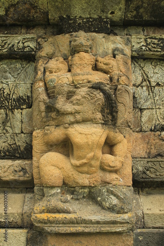 garudia relief in kidal temple