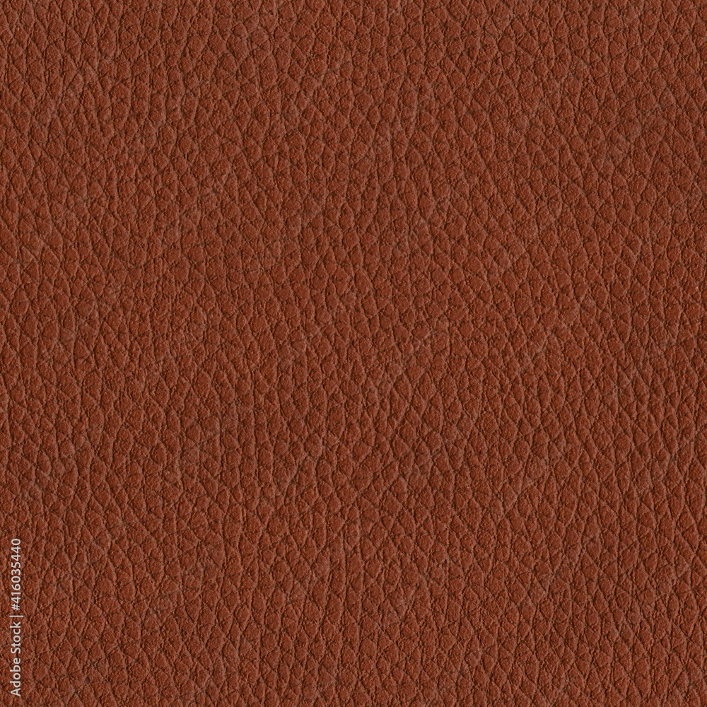 Fototapeta premium Natural brown leather texture. Skin pattern background