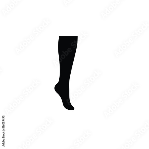woman foot icon female foot sign