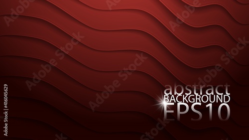 EPS10 abstract vector background. Graphic effect based on curving raised scratches. An easy to use element. If you prefer, change the background color to adapt  for any use you want to make of it.