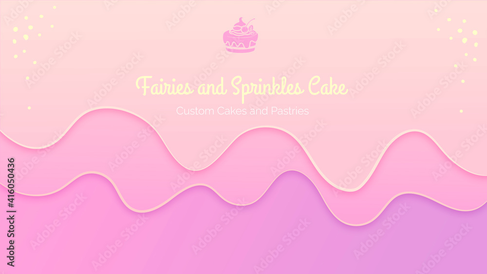 Facebook cover, cake shop Facebook cover, cake shop