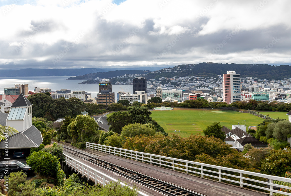 Tramway, baie de Wellington, Nouvelle Zélande