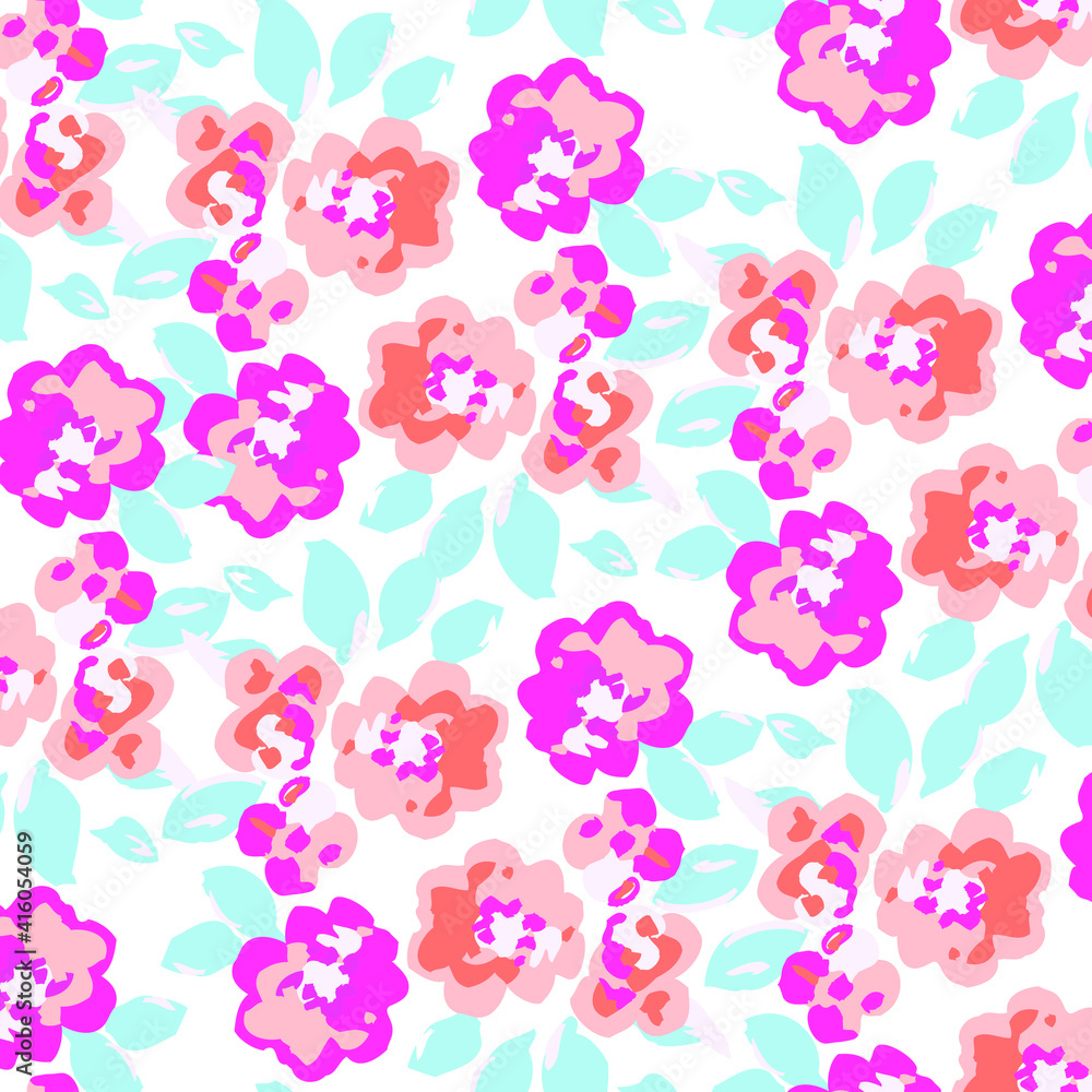 Watercolor Flower background. Liberty style. fabric, covers, manufacturing, wallpapers, print, gift wrap. Watercolor Flower background. Liberty style. fabric, covers, manufacturing, wallpapers, print, gift wrap.