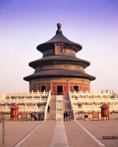 The Hall of Prayer for Good Harvests, Temple of Heaven, Tiantan Gongyuan, UNESCO World Heritage Site, Beijing, China, Asia