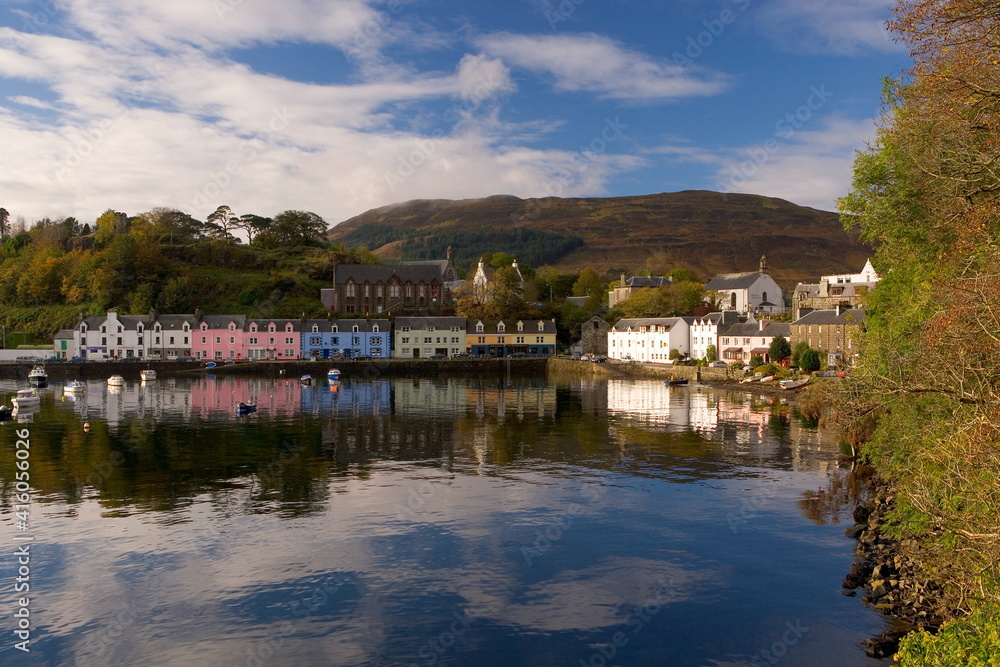 Harbour, Portree (Port Righ), Isle of Skye, Inner Hebrides, west coast, Scotland, United Kingdom, Europe Harbour, Portree (Port Righ), Isle of Skye, Inner Hebrides, west coast, Scotland, United Kingdom, Europe